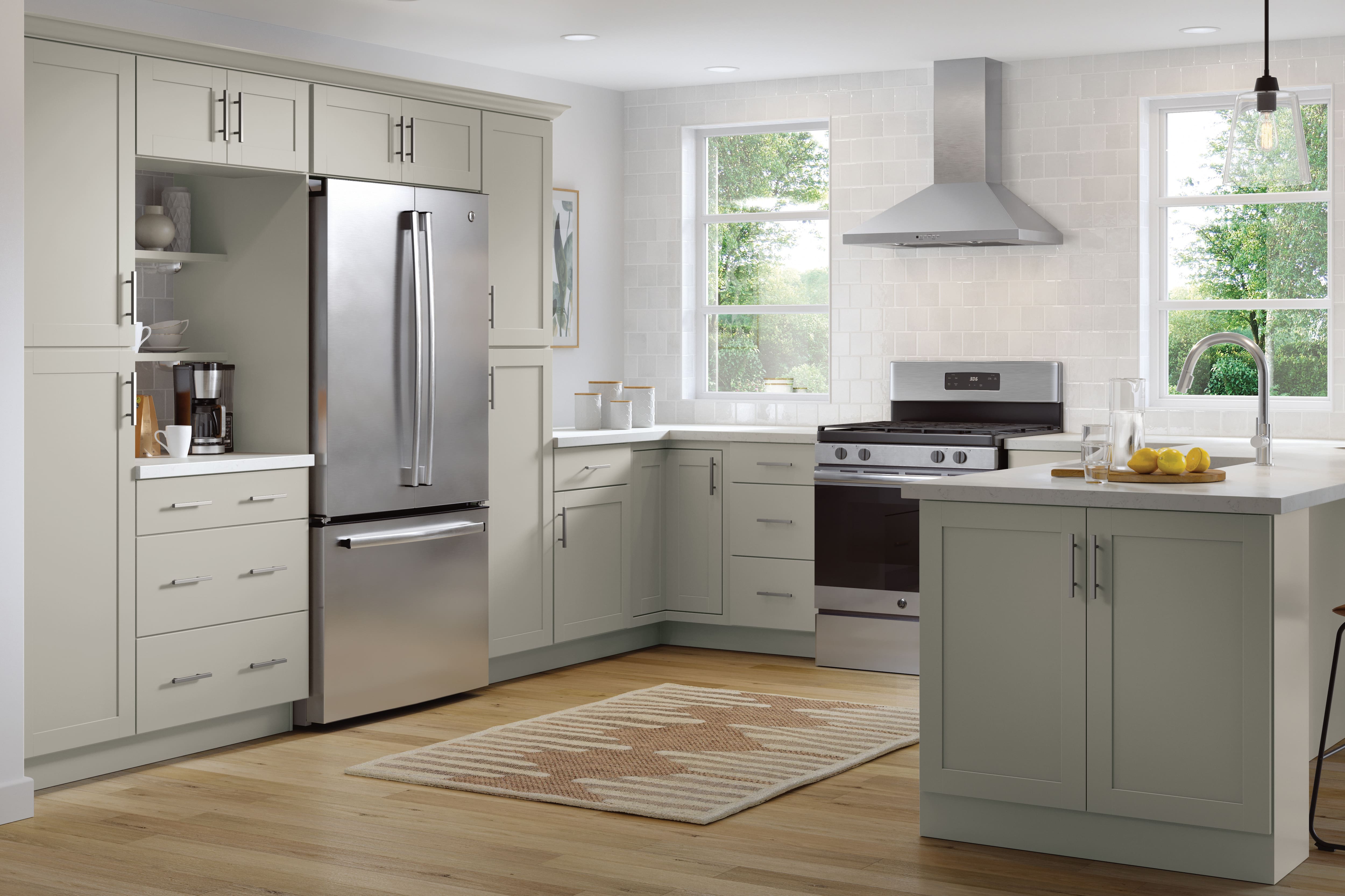 In Stock Kitchen Cabinets The Home Depot